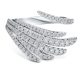 Platinum Diamond Vela Ring