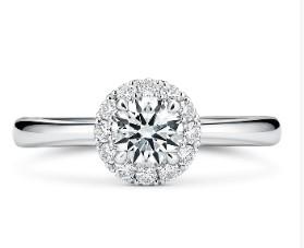 Vela Diamond Engagement Ring With Halo