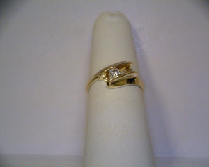 14ky Diamond Slide Ring