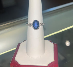 Oval Sapphire Ring