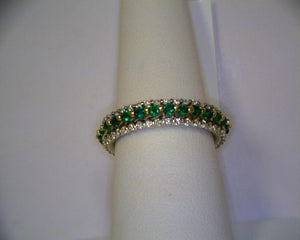 Emerald Diamond Ring