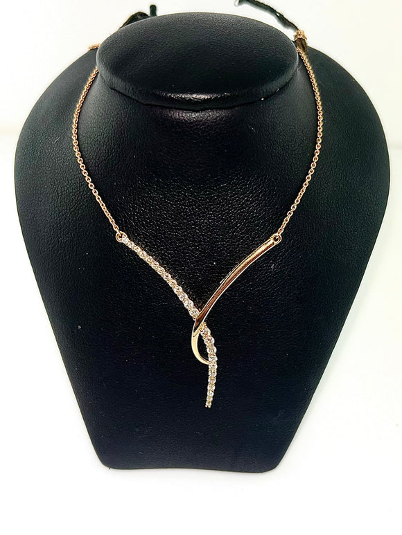 Diamond Contemporary Necklace