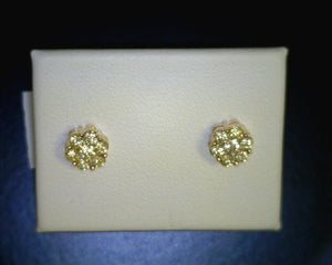 Diamond Cluster Studs