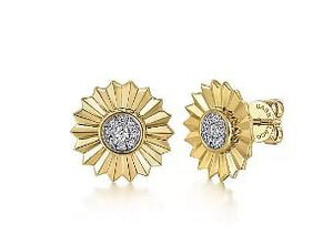 Contemporary Diamond Earrings