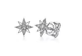 Diamond Star Earrings