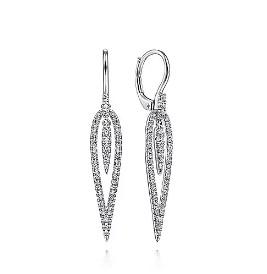 Diamond Teardrop Earrings