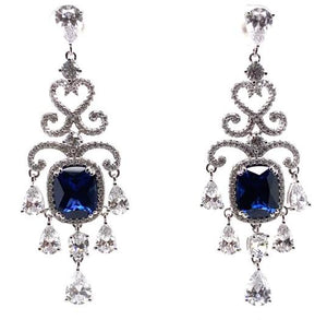 Crystalline Chandelier Earrings