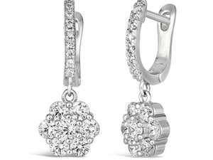 Anastasia 77 Flower Drop Earrings