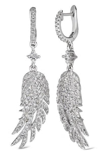 Olivia Plume Feather Earrings