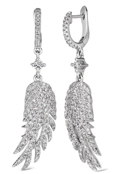 Olivia Plume Feather Earrings