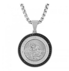 Diamond St. Christopher Pendant