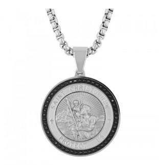 Diamond St. Christopher Pendant