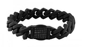 Black Diamond Matte Bracelet