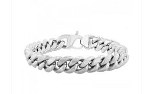 Gents 2 Sided Curb Bracelet