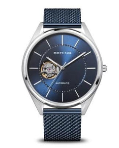 Men's Blue Stainless Watch