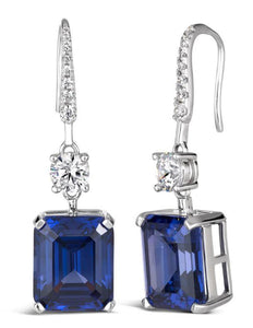 Sapphire Blue Earrings