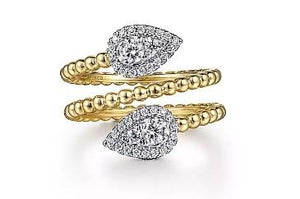 Diamond Bujukan Wrap Ring