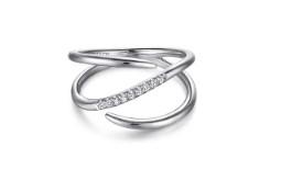 Pave Diamond Wrap Ring