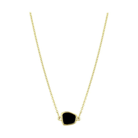 Onyx Bezel Pendant