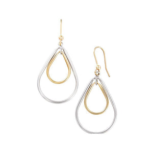 Pear Shape Drop Earrings