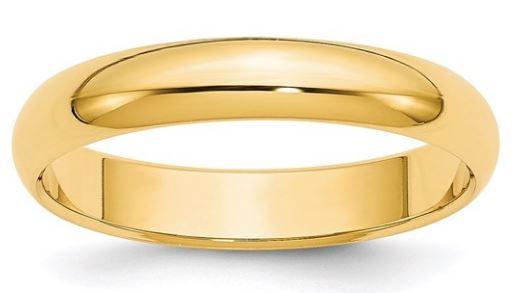 Dome Wedding Band