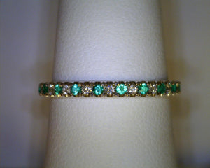 Emerald and Diamond Band