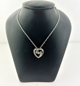 Diamond Heart Pendant