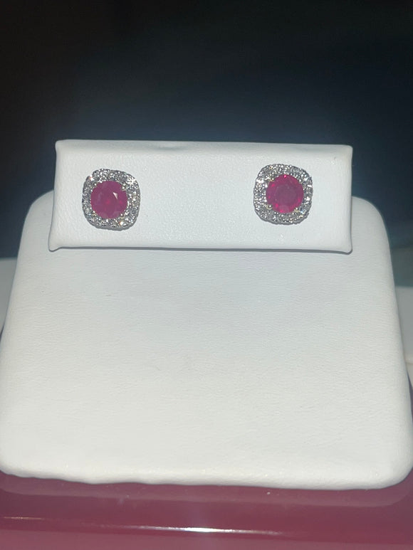 Ruby Studs