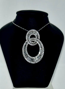 Baguette Diamond Pendant