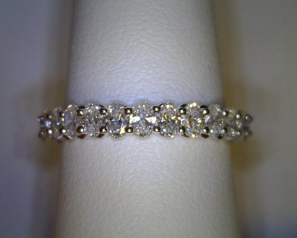 Oval Diamond Band