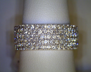 Row Diamond Band