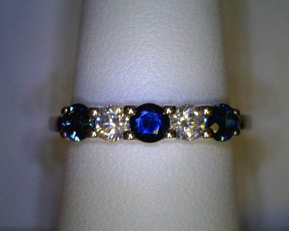 Sapphire and Diamond Stone