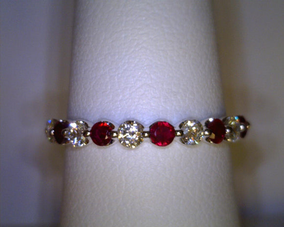 Ruby & Diamond Band