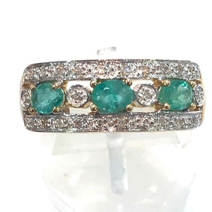 Emerald and Diamond Band