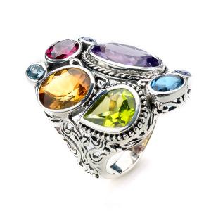 Madeira Multi-Gem Ring