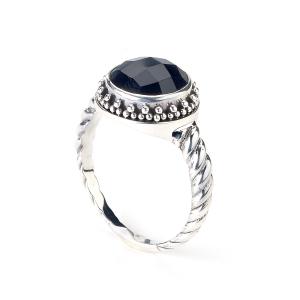 Batur Black Onyx Ring