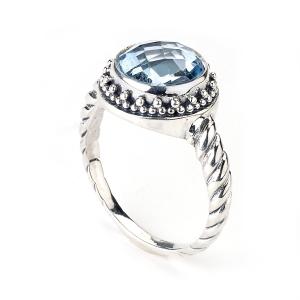 Batur Blue Topaz Ring