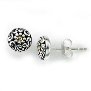 Maybell Floral Design Stud Earrings