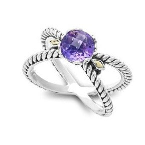 Amethyst X Glow Ring