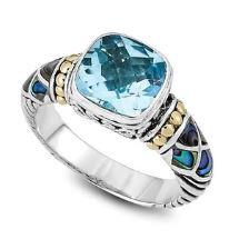 Blue Topaz Rak Ring