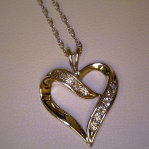 Diamond Heart Pendant