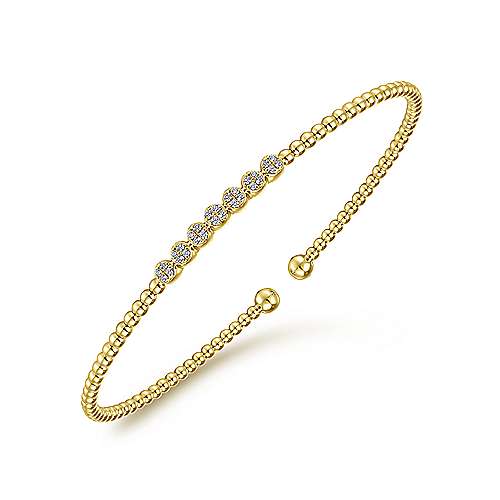Diamond Bujukan Bead Cuff Bracelet