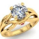 Diamond Engagement Semi-Mount Ring