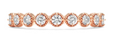 Shared Prong Milgrain Diamond Band