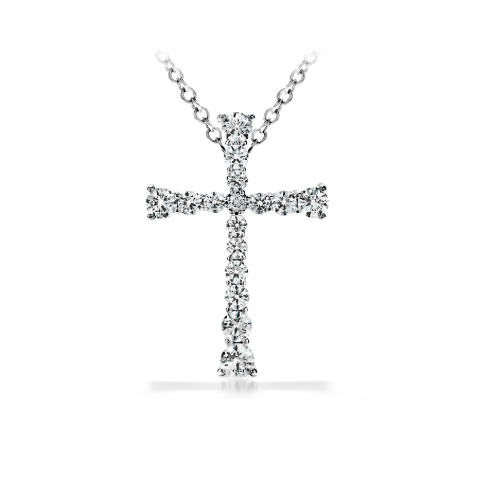 Divine Journey Cross Diamond Pendant
