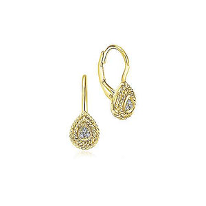 Diamond Teardrop Earrings