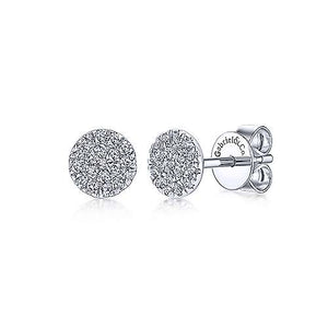 Diamond Cluster Earrings