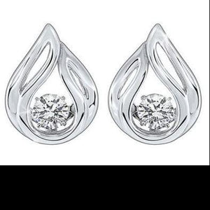 Cubic Zirconia Drop Earrings