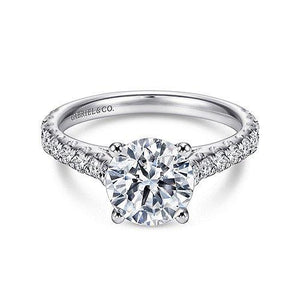 Diamond Cathedral Engagement Ring