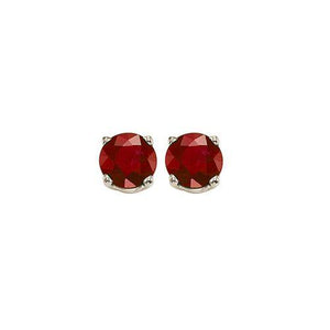 Ruby Stud Earrings